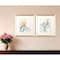 Homeroots Set Of Two Bird of Paradise Champagne Framed Print Wall Art, 2PK 484168 - alternate 3