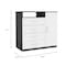 Homeroots 36" Gray and White Four Drawer Dresser 477775 - alternate 2