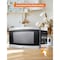 Commercial Chef 1.4 Cu.Ft. Countertop Microwave Oven, 1100 Watts, Small Compact Size, 10 Power Levels, Stainless Steel CHM14110S6C - alternate 2