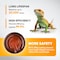 Simple Deluxe Ceramic Heat Emitter Reptile Heat Lamp Bulb No Light Emitting Brooder Coop Heater, 2PK PTBULBINVISIBLE25SX2 - alternate 2