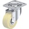 Blickle Swivel Plate Caster, Wht Nyln, 4", 1540 lb. LH-GSPO 100K-14 - alternate 1