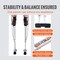 Vevor Drywall Stilts Aluminum Tool Stilts 36''-50'' Adjustable Painting Taping SGBGQ-3650 - alternate 2