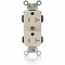 Leviton Straight Blade Receptacle, 5-20R, 20 A, 125V AC, Flush Mount, Self-Grounded MT563-ST - alternate 1