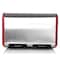 Megachef 4 Slice Toaster in Stainless Steel Red MG-TS2700 - alternate 3