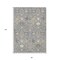Homeroots 8' X 10' Gray Gold And Ivory Oriental Washable Indoor Outdoor Area Rug 598049 - alternate 3