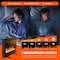 Edendirect 42 in. Wall Mount Electric Fireplace in Black, Sleep Mode, Remote, Adjustable Flame Color and Speed ZR-ZHUMI-BL-Q01-42IN-BK - alternate 2