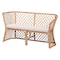 Bali & Pari Ellard Bohemian Light Honey Rattan 3-Piece Dining Nook Set 258-14178-14179-14154-ZORO - alternate 2