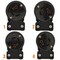 Ac Works Locking Connector, L15-20R, 20 A, 250V AC, Three Phase, Black ASEL1520R - alternate 2