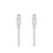 Monoprice USB4 Gen 2 Silicone Cable 6ft White 47201 - alternate 2