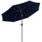 Pure Garden 10 ft Round Patio Umbrella Auto Tilt, Easy Crank, Vented Canopy Outdoor Umbrella for Shade 50-LG1417 - alternate 2