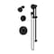 Symmons Dia HydroMersion Double Handle Shower Trim Kit with Hand Spray (Valve Not Included) 3595BMB15TRM - alternate 1