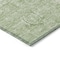 Homeroots 8' Artichoke Green And Ivory Round Damask Washable Indoor Outdoor Area Rug 603493 - alternate 2