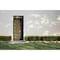 Vdomdoors Aluminum Door Cynex 6113 Natural Oak Entry Steel Metal Modern Painted W36xH80+14 Left Inswing CYNEX6113EXD-OAK-W36xH80+14-LH-I - alternate 2