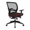 Space Seating 55 Series Air Grid and Mesh Office Chair, Icon Burgundy 5500SL-227 - alternate 2
