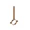 Empire Hanger 1 in. x 6 in. Milford Hanger Copper Pipe Hanger 131CT10006 - alternate 1