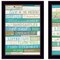 Homeroots Set Of Two Live In The Moment Beachy Black Framed Print Wall Art, 2PK 405743 - alternate 2