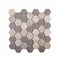 Apollo Tile Wooden Gray 12x12 Glass Marble Polished Floor and Wall Mosaic Tile 4.92 sqft/case, 5PK APLBL8803WGA - alternate 1