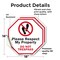 Signmission Please Respect My Property Do Not T, 18 inch X 18 inch, Vinyl Decal, 2PK OC-D-2PACK-18-128 - alternate 2