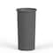 Regal Altair 22 Gallon Round Plastic Gray Wastebasket, Heavy-Duty HDPE ZR-TC-500-22RND-GRY - alternate 1