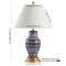 Jonathan Y Reed 27" Ceramic/Iron Modern Coastal LED Table Lamp, Navy JYL6611A - alternate 2