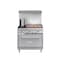 Koolmore 36 in. 2 Burner Commercial Natural Gas Range with 24 in. Griddle in Stainless-Steel KM-CRG36-NG - alternate 1