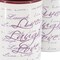 Gibson Home Inspirational Words Live, Laugh, Love 4 Piece 16 Ounce Stoneware Mug Set in Purple 142556.01 - alternate 2
