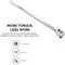 Neiko 0.375 in Dr, Extra Long Ratchet, 18 in Length 03034A - alternate 2