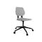 Safco Task Chair, Gray, Blk, Polyurethane, Swivel 7825GR - alternate 1
