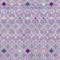 Homeroots 3' X 5' Lavender Ivory And Blue Geometric Washable Indoor Outdoor Area Rug 612196 - alternate 3