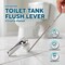Highcraft 8" Steel Arm Tank Lever with Metal Handle and Plastic Nut Adjustable Arm Flush Lever Chrome Plated US53-34 - alternate 2