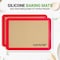 Nutrichef Silicone Baking Mats, Red NUBAFUPARE26 - alternate 2