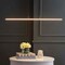 Jonathan Y Conley 39.5" Dimmable Adjustable Integrated LED Metal Linear Pendant, Chrome JYL7023A - alternate 3