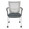 Office Star Products 8840W ProGrid Mesh Back Visitors Chair, White/Grey 8840W-2M - alternate 2