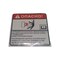 Cnh DECAL DANGER, CNH OEM 84379011 84379011 - alternate 1
