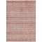 Homeroots 8' X 10' Rust And Coral Oriental Washable Indoor Outdoor Area Rug 616349 - alternate 2