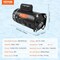 Vevor 1.5HP Pool Pump Motor 115/230V 12.8/6.4A 56Y 3450RPM 90F/250V Capacitor HM16075LCb - alternate 2