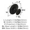 Amerock Inspirations 1-5/16 inch (33mm) Diameter Oil-Rubbed Bronze Cabinet Knob, 25PK 25VMP1586ORB - alternate 3