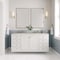 James Martin Vanities Chicago 60" Double Vanity, Glossy White, w/ 3 CM Siberian Silestone Top w/FreePower Wireless Charger 503-V60D-GW-FSFR - alternate 3
