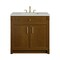 James Martin Vanities Bellshire 36" Single Vanity, Honey Oak w/ 3 CM Lime Delight Silestone Top 660-V36-HNO-3LDL - alternate 1