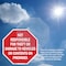 Signmission Not Responsible for Theft or Damage, 10 Inch X 10 Inch, Plastic Sign OC-P-10-106 - alternate 2