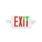 Beyond Led Technology H5, LED Exit & Safety Sign, 2W, Switchable Color Lens, Red & Green, CCT Adj 6K-7K, 3.6V 1000MAH Batt, 2PK 156732 - alternate 1