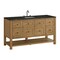 James Martin Vanities Breckenridge 60" Single Vanity, Light Natural Oak, w/ 3 CM Phantome Eclos Top 330-V60S-LNO-3PHT - alternate 2