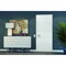Sartodoors Modern Wood Interior Door with Hardware, Planum 0020 White Silk, Single Panel Frame Trims, Bathroom PLANUM0020ID-WS-3684 - alternate 2