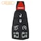 Aks Keys 2008 - 2012 Chrysler Dodge Fobik Rubber Pad 7B RP-CHRYS-19 - alternate 2
