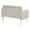 Office Star Products Sofa, CreamFauxLeather350lbCapUnassembled SL5602-PD28 - alternate 2
