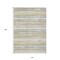 Homeroots 10' X 14' Ivory Beige And Green Striped Washable Indoor Outdoor Area Rug 598907 - alternate 3