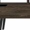 Homeroots 54in Dark Brown Walnut Enclosed and Open Storage TV Stand 479996 - alternate 2