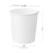 Smarty Had A Party 16 oz Squat Paper Soup Cups, 500PK 616-CASE - alternate 2