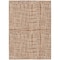 Homeroots 9' X 12' Orange Beige And Copper Striped Washable Indoor Outdoor Area Rug 583460 - alternate 2