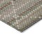Homeroots 10' X 14' Taupe And Brown Geometric Washable Indoor Outdoor Area Rug 610732 - alternate 2